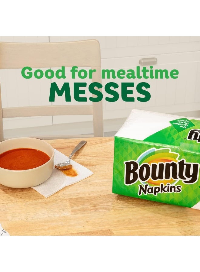 Bounty Paper Napkins, White, 200 Count - Image 2